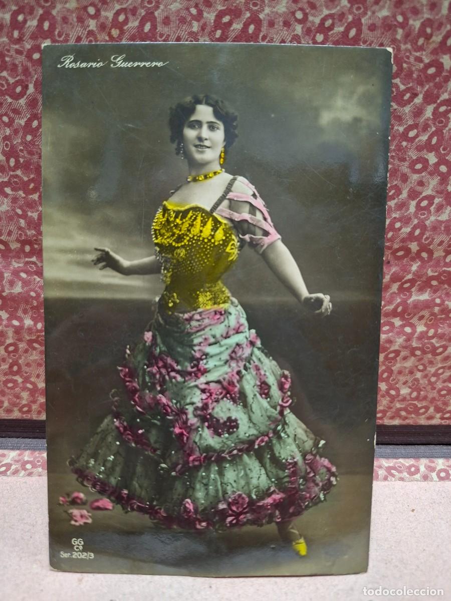Postales: ANTIGUA POSTAL ACTRIZ COUPLETISTA ROSARIO GUERRERO