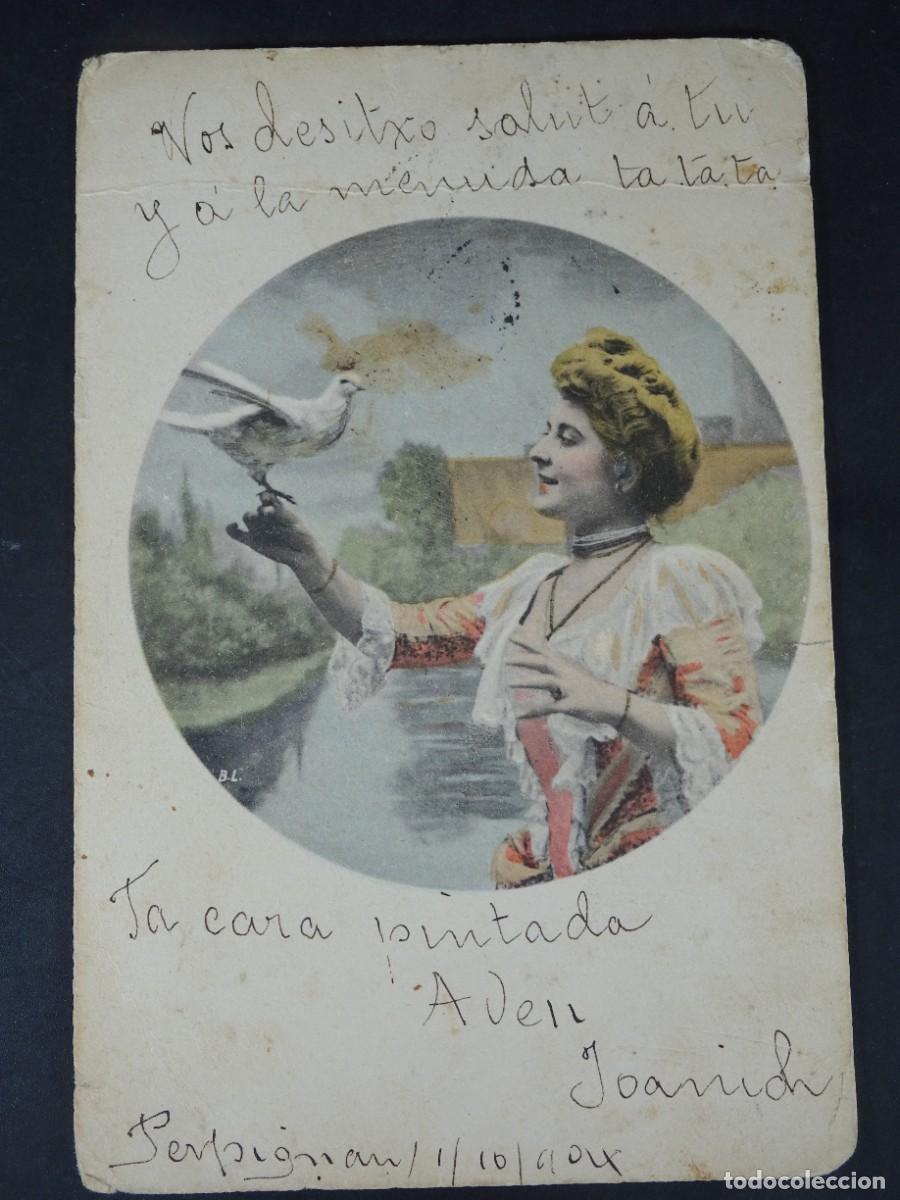Postales: ANTIGUA POSTAL CPA ILUSTRADA, SIN DIVIDIR, PERPIGNAN, VER FOTOS