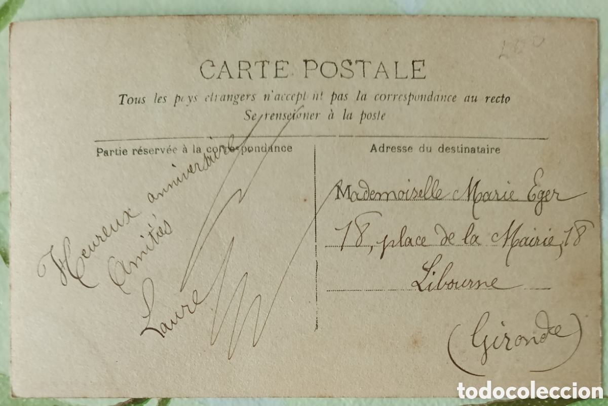 Postales: Lina Cavalieri postal 9 X 13 ctms - Foto 2