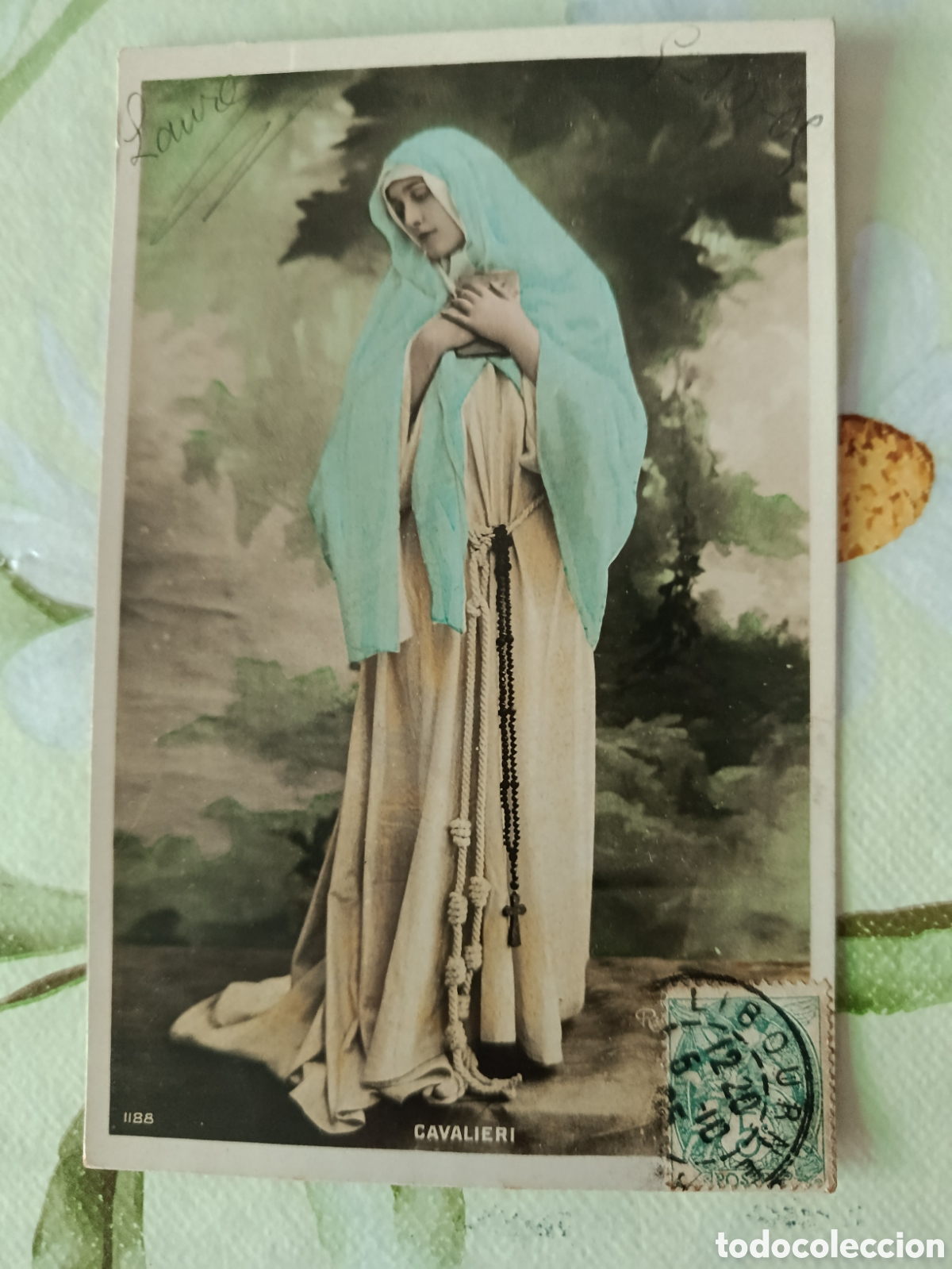 Postkarten: Lina Cavalieri postal 9 X 13 ctms
