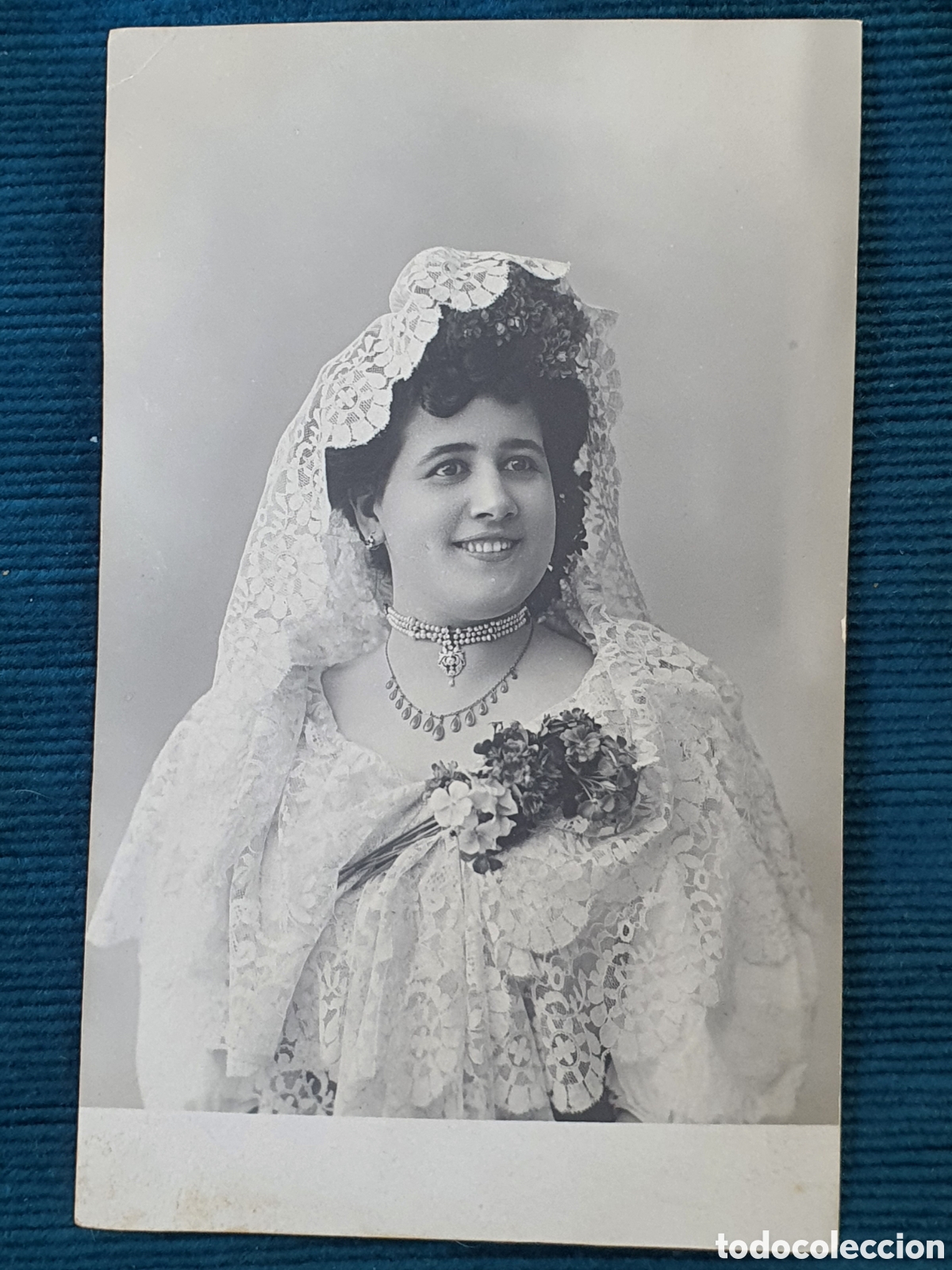 Cartes Postales: Retrato de mujer circa 1900