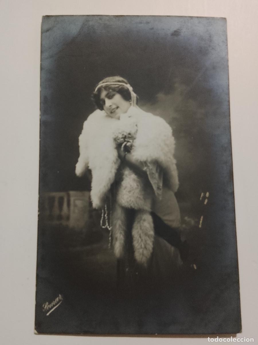 Postales: Postal. Fotograf&iacute;a de mujer a&ntilde;os veinte del siglo XX