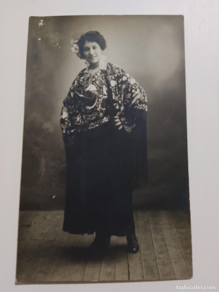 Postales: Postal. Fotograf&iacute;a de mujer. A&ntilde;os diez del siglo XX