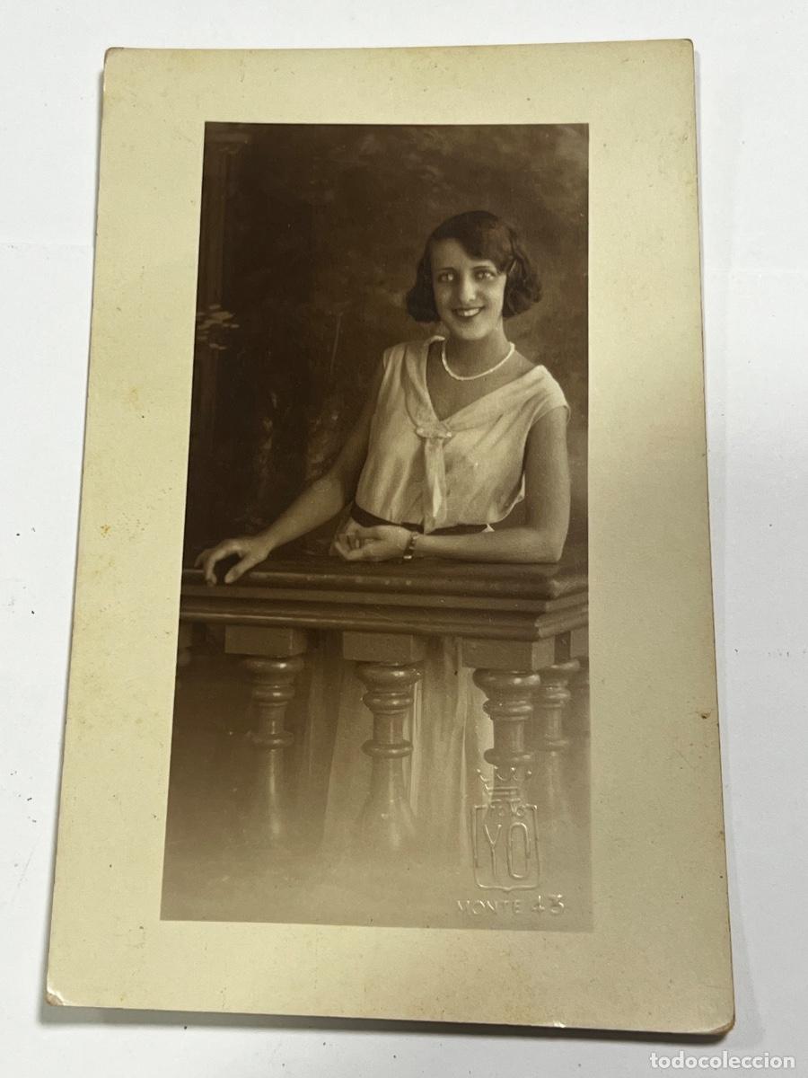 Postales: TARJETA POSTAL. CUBA. MUJER BALC&Oacute;N. FOTO YO. 1931.