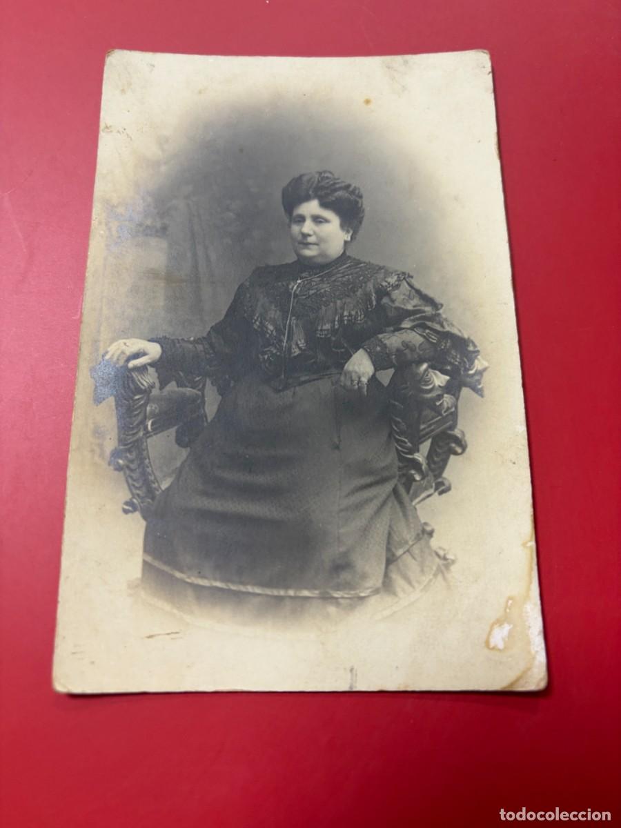 Postales: POSTAL FOTOGR&Aacute;FICA - RETRATO DE MUJER - EXPOSICI&Oacute;N INDEPENDENCIA ZARAGOZA