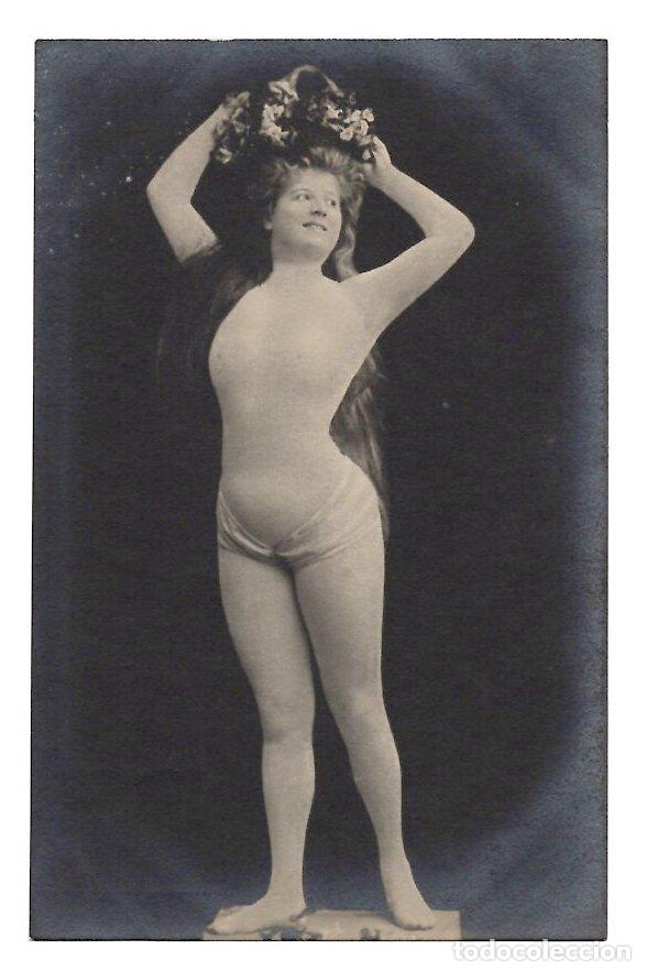 Postales: TARJETA POSTAL ARTISTA LUCIENNE D'ARMOY. BELLE EPOQUE. WALERY, PARIS. C.1900