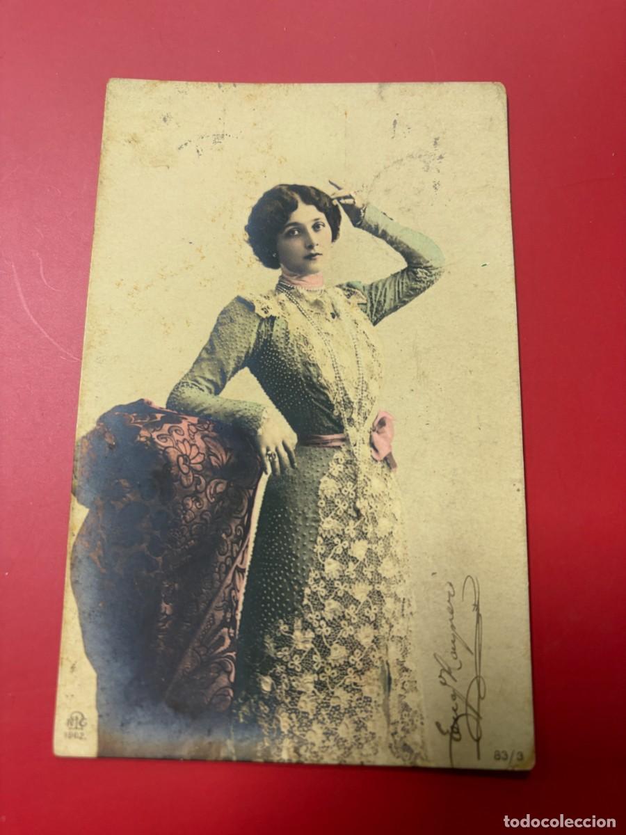 Postales: TARJETA POSTAL - RETRATO DE MUJER ELEGANTE - MODA DE &Eacute;POCA - N&ordm; 83/3 - CUBA