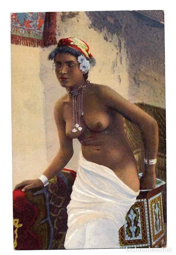 Postales: TARJETA POSTAL EROTICA BELLEZA DEL HAREM (MARRUECOS). N&ordm; 61 FOT. LEHNERT