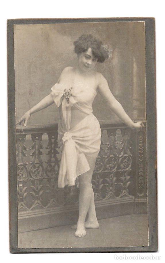 Postales: TARJETA POSTAL EROTICA. PUBLICIDAD VALENTIN PLA, VALENCIA. C.1900