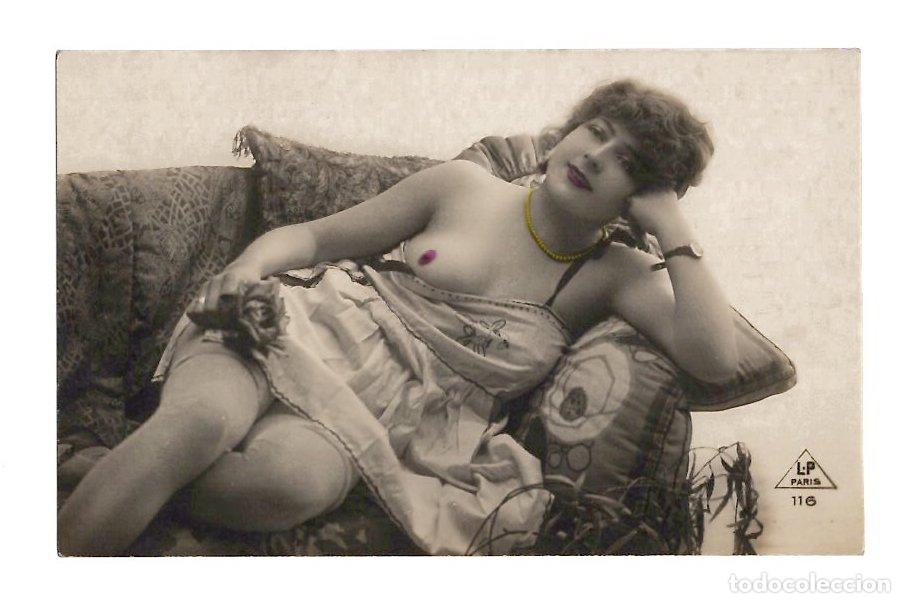 Postales: TARJETA POSTAL EROTICA COLOREADA. 116 LP PARIS