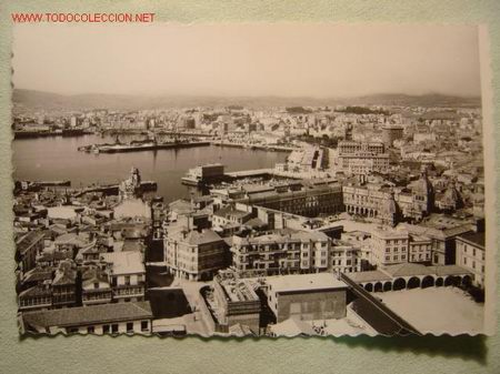 Postales: LA CORU&Ntilde;A VISTA GENERAL - Foto 1
