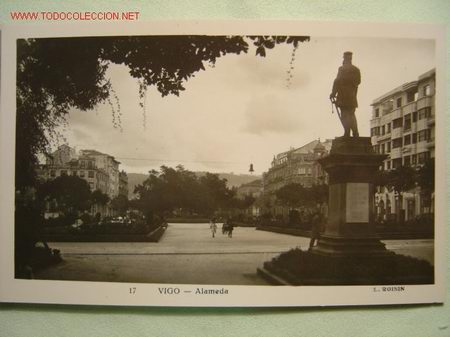 Postales: VIGO ALAMEDA - Foto 1