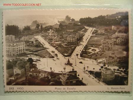 Postales: VIGO PLAZA DE ESPA&Ntilde;A - Foto 1