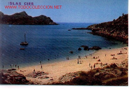 Postales: 7-531. Ria de Vigo. Islas Cies - Foto 1