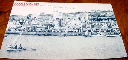 Postales: ANTIGUA  POSTAL DE VIGO - RIBERA DEL BERBES - Foto 1