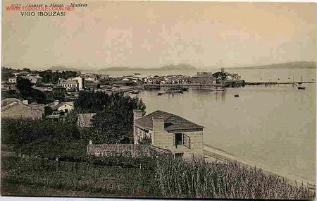 Postales: POSTAL VIGO BOUZAS - Foto 1