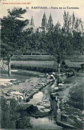 Postales: SANTIAGO  ,  LA CORU&Ntilde;A - Foto 1