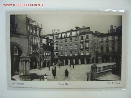Postales: ORENSE Plaza Mayor - Foto 1