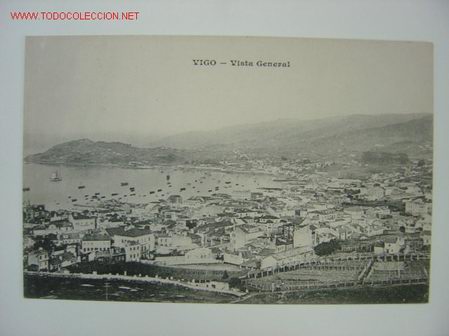 Postales: VIGO VISTA GENERAL - Foto 1