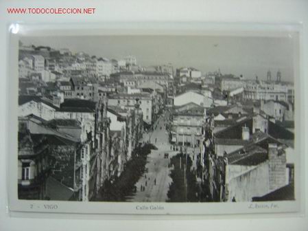 Postales: VIGO CALLE GALAN - Foto 1