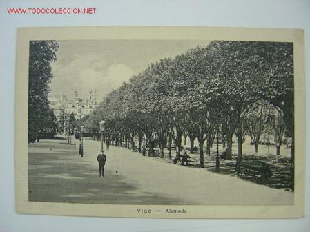 Postales: VIGO ALAMEDA - Foto 1