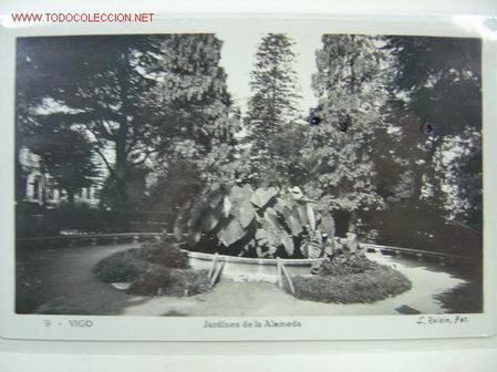 Postales: VIGO JARDINES DE LA ALAMEDA - Foto 1