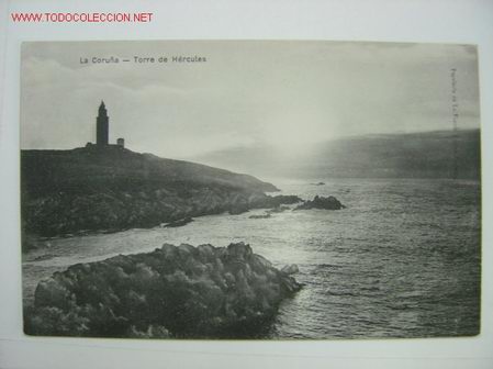 Postales: LA CORU&Ntilde;A TORRE DE HERCULES - Foto 1