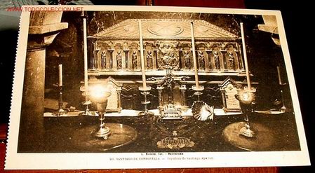 Postkarten: ANTIGUA  POSTAL  DE  SANTIAGO DE COMPOSTELA - SEPULCRO DE SANTIAGO APOSTOL - FOTO ROISIN