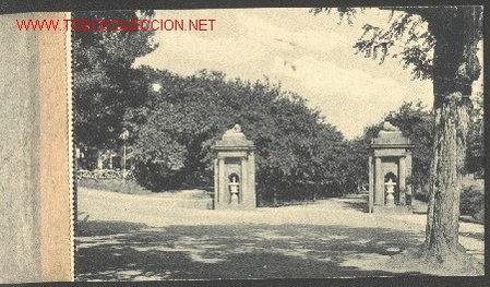 Postkarten: POSTAL SANTIAGO DE COMPOSTELA (08) 2&ordf; SERIE (10-ABRIL-1924) HERRADURA ALAMEDA LEONES PASEO