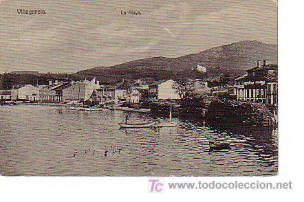Postcards: VILLAGARCIA (PONTEVEDRA).- La playa