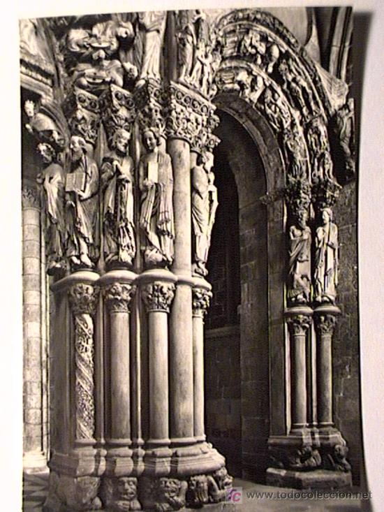 Postales: POSTAL DE SANTIAGO DE COMPOSTELA DE LOS 50 - Foto 1