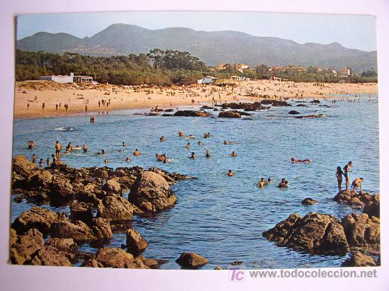 Postales: Vigo. Playa de Samil. - Foto 1