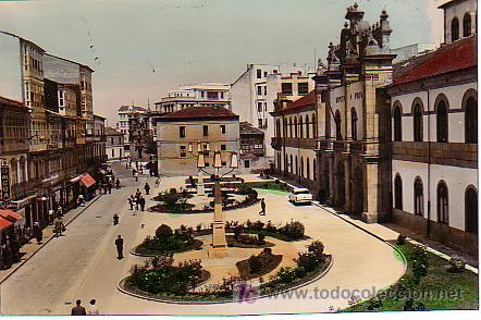Postkarten: LUGO.- CALLE DE SAN MARCOS
