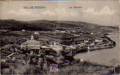 Postales: R&Iacute;A DE FERROL. LA CABANA. - Foto 1