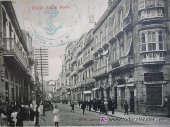 Postales: VIGO,CALLE REAL - Foto 1
