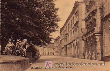 Postales: LUGO. PLAZA DE LA CONSTITUCI&Oacute;N. - Foto 1