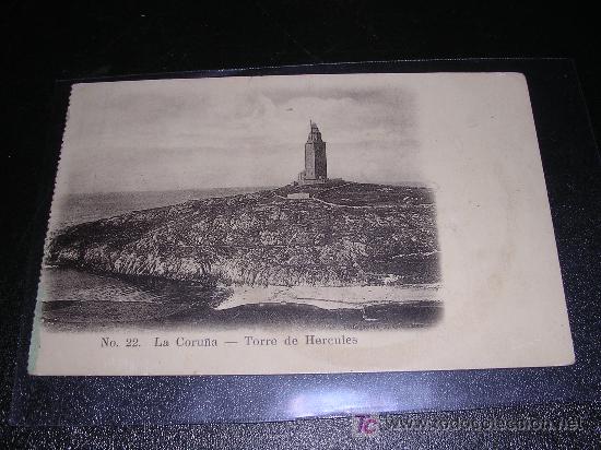 Postales: N&ordm;22 LA CORU&Ntilde;A, TORRE DE HERCULES - Foto 1