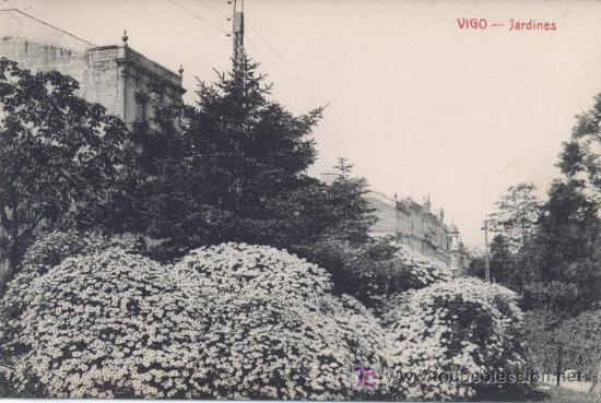 Postales: VIGO - JARDINES - Foto 1