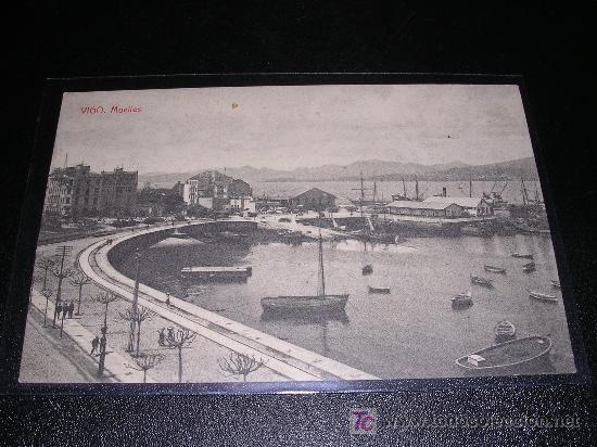Postales: VIGO, MUELLES - Foto 1