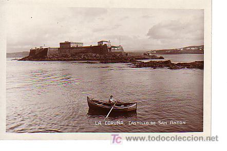 Postales: LA CORU&Ntilde;A.- CASTILLO DE SAN ANTON - Foto 1