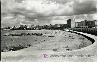 Postales: LA CORU&Ntilde;A,  PLAYA DE RIAZAR,                             P14118 - Foto 1