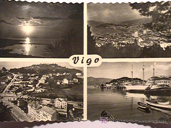 Postales: POSTAL DE VIGO DE LOS A&Ntilde;OS 50 - Foto 1