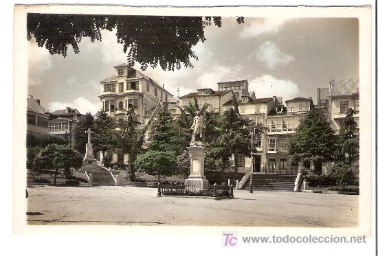Postales: TARJETA POSTAL DEL FERROL DEL CAUDILLO. N&ordm; 16. PLAZA DEL MARQUES DE AMBOAGE. ED. GARCIA GARRABELLA.