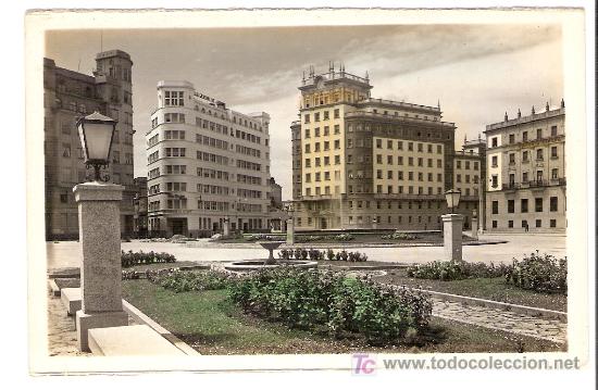 Postales: TARJETA POSTAL DEL FERROL DEL CAUDILLO. N&ordm; 10. PLAZA DE ESPA&Ntilde;A. ED. GARCIA GARRABELLA.