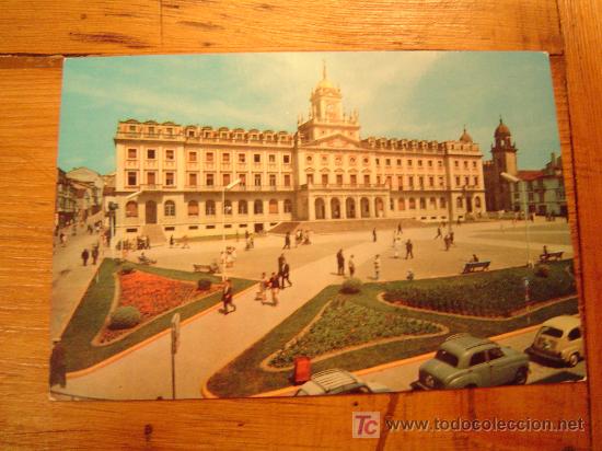 Postales: Postal del Ferrol del Caudillo-2001 Palacio Municipal - Foto 1