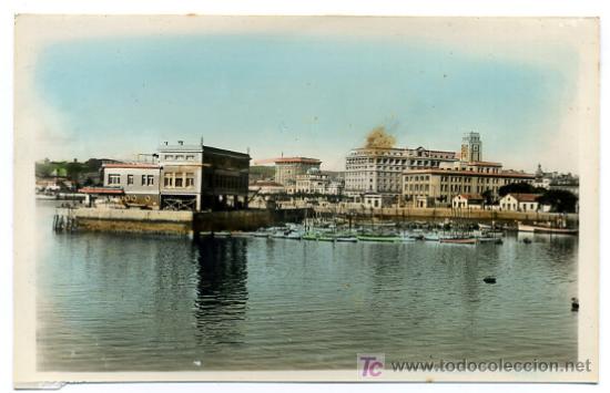 Postales: LA CORU&Ntilde;A, DARSENA,                       P17801 - Foto 1