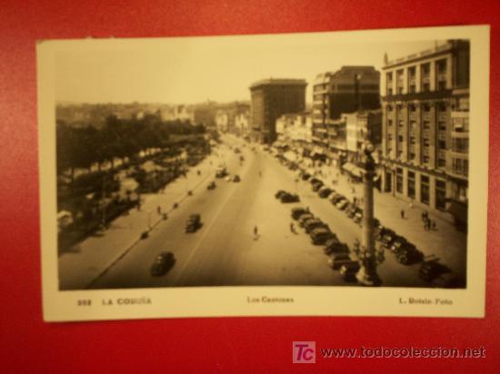 Postales: TARJETA POSTAL DE LA CORU&Ntilde;A - LOS CANTONES - Foto 1