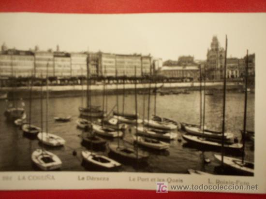 Postales: TARJETA POSTAL DE LA CORU&Ntilde;A - LA DARSENA - Foto 1