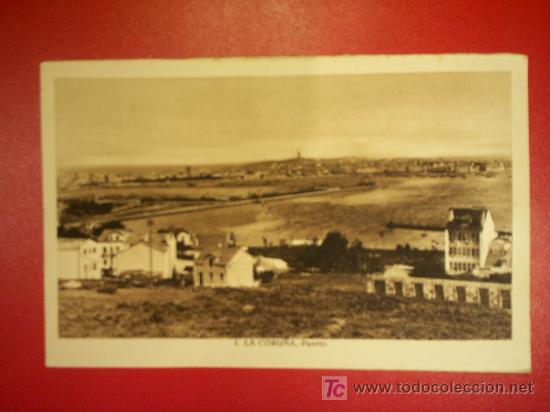 Postales: TARJETA POSTAL DE LA CORU&Ntilde;A - PUERTO - Foto 1