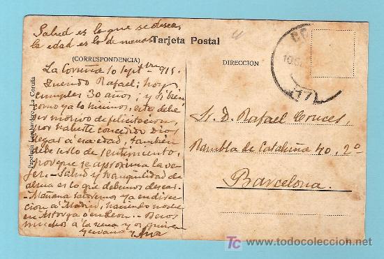 Postales: POSTAL DE LA TORRE DE HERCULES (LA CORU&Ntilde;A) - Foto 2